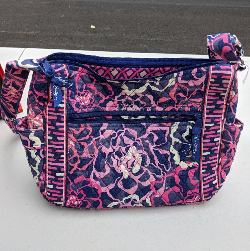Vera Bradley On The Go Crossbody Katalina Pink